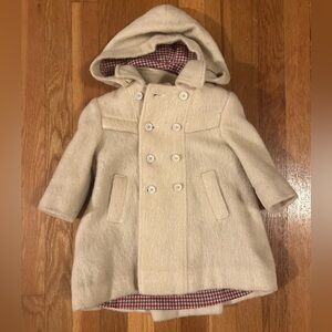 Harrods Vintage Wool Girls Coat